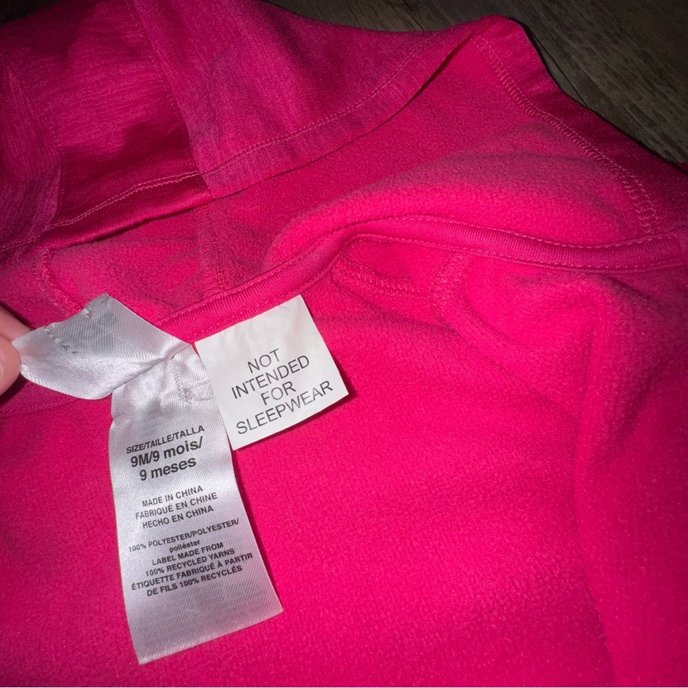 Adidas Pink Winter Romper with Hood - Picture 4 of 7